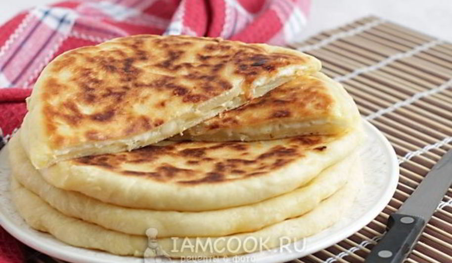 Рецепт хачапури на сковороде