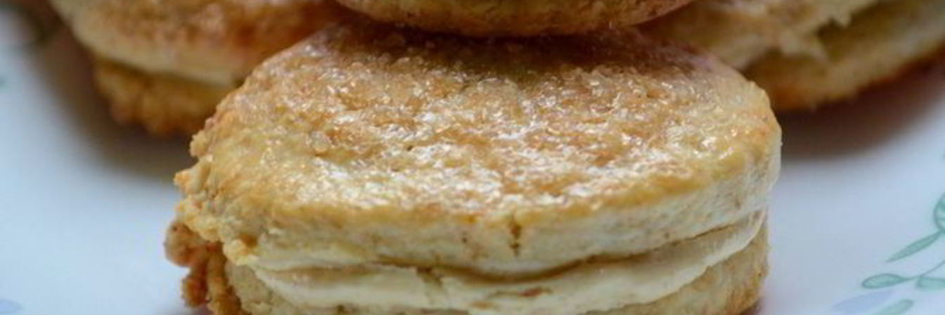 Апельсиновые сконы с начинкой