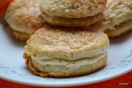 Апельсиновые сконы с начинкой