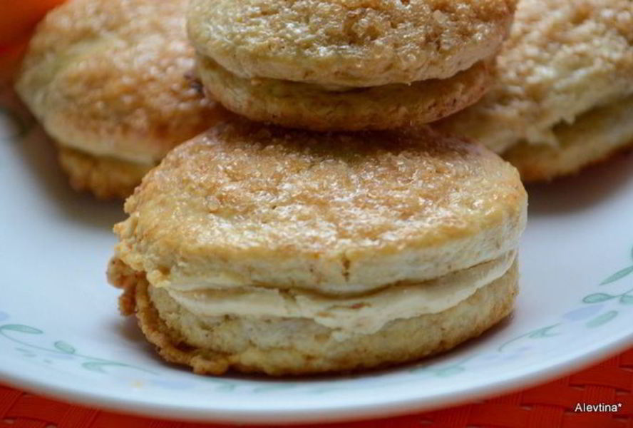 Апельсиновые сконы с начинкой