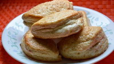 апельсиновые сконы с начинкой