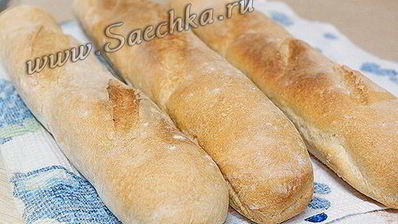 багет на холодной опаре