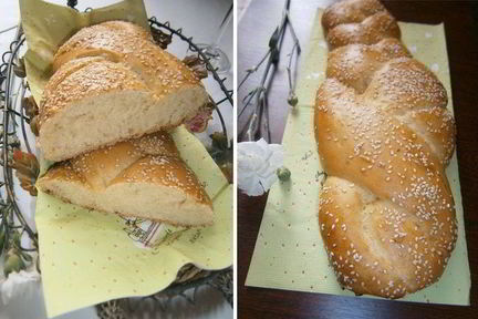 Белый хлеб с медом и имбирем