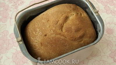 белый хлеб с отрубями в хлебопечке