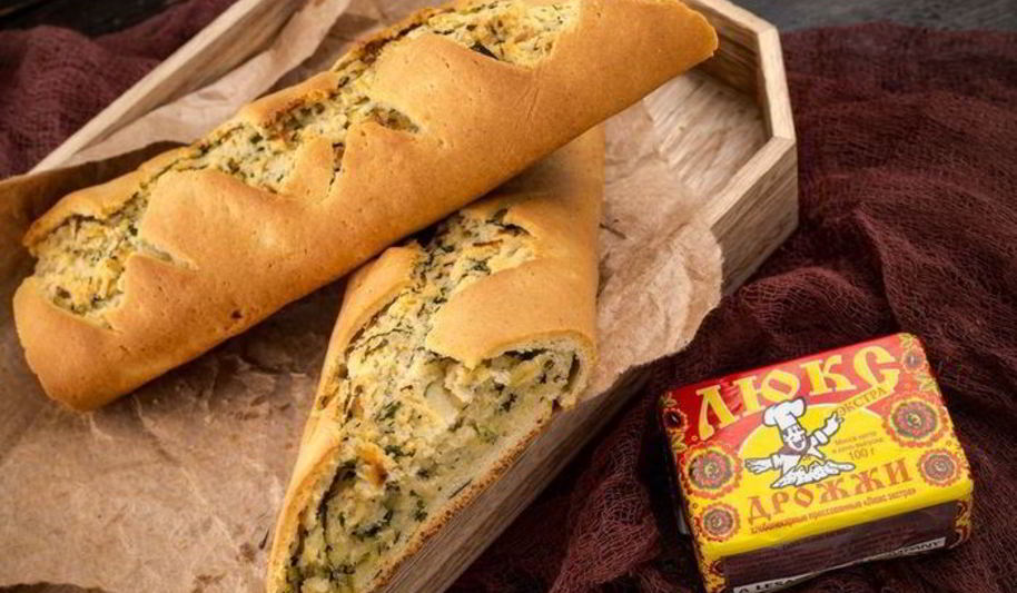 Рецепт чесночного хлеба с зеленью