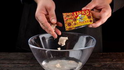 чесночный хлеб с зеленью