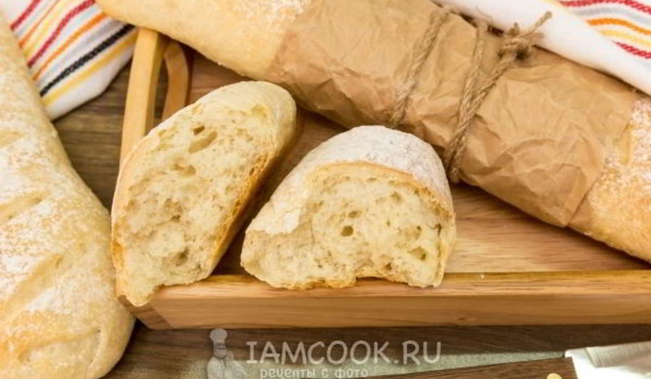 Рецепт домашних багетов