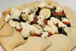 Галеты с овощной начинкой