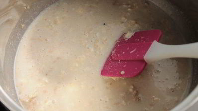 горчичный хлеб на твороге с сыром