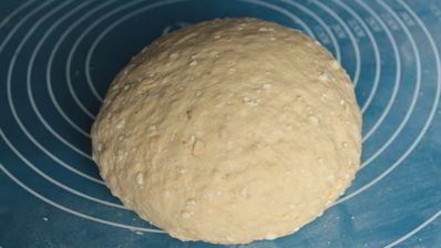 горчичный хлеб на твороге с сыром