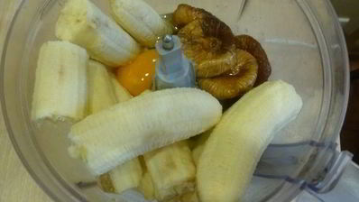 инжирно-банановый хлеб