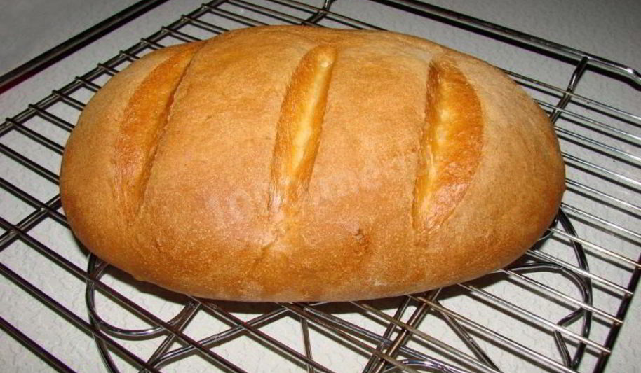 Рецепт хлеба из муки высшего сорта ускоренным способом