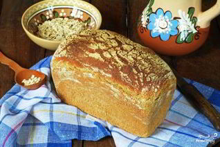 Хлеб на кефире в духовке