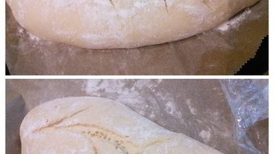 хлеб на печеных яблоках с орешками