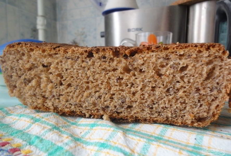 Хлеб с отрубями в духовке