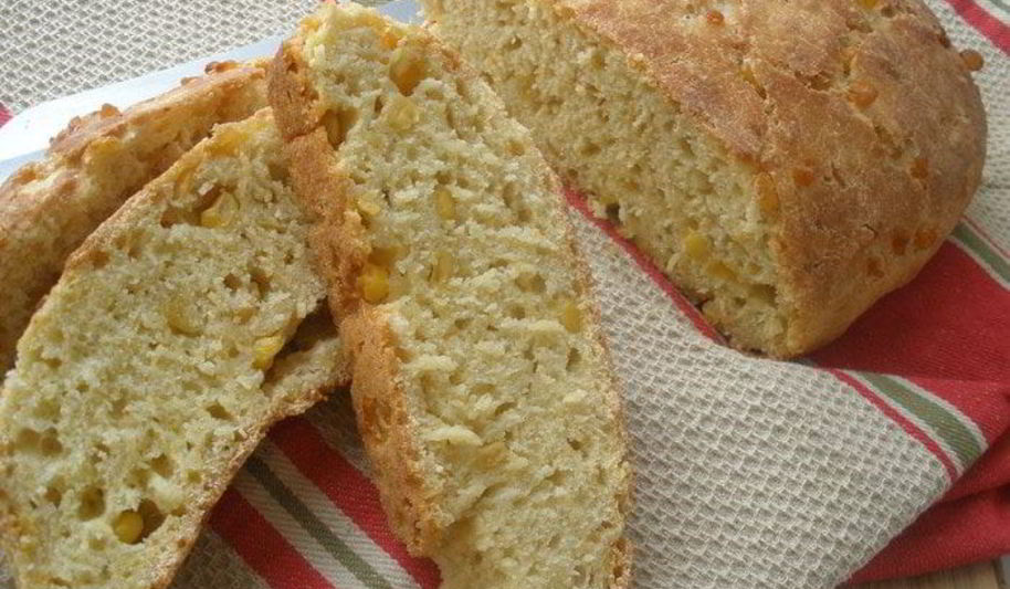 Рецепт кукурузного хлеба с зернами