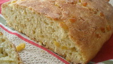 кукурузный хлеб с зернами