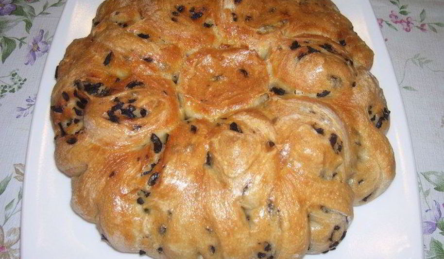 Рецепт оливкового хлеба