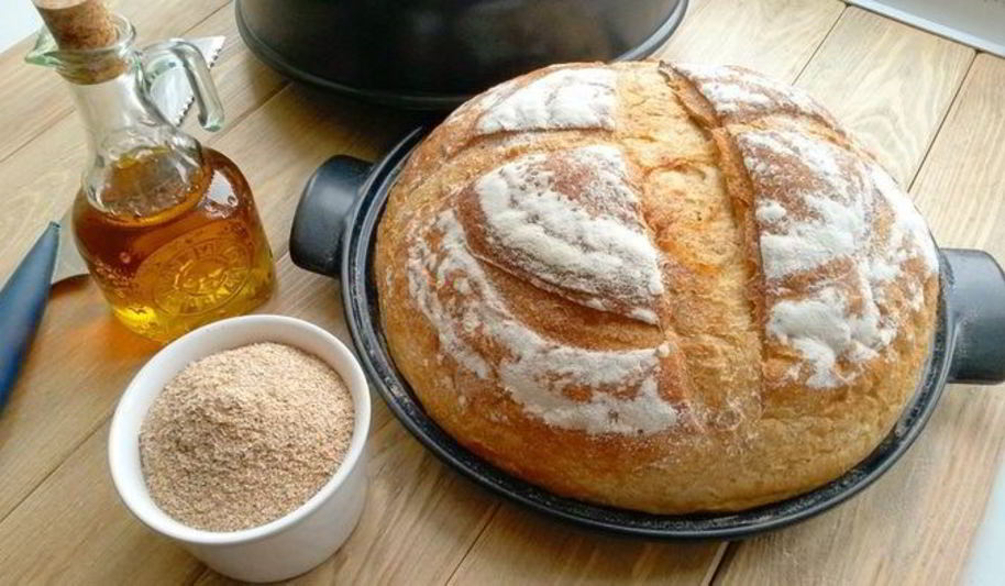 Рецепт пшеничного хлеба с отрубями