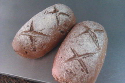 Ржано-Пшеничный хлеб с Орехом