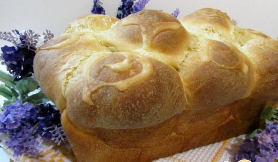Рецепт сдобного хлеба с узором