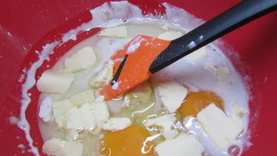 сдобный хлеб с узором