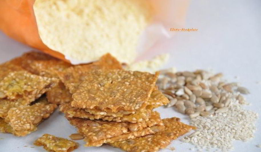 Рецепт шведских хрустящих хлебцев с семенами