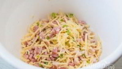 сконы с колбасой и сыром