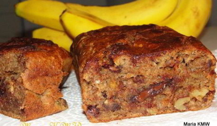 Рецепт сладкого, бананового хлеба