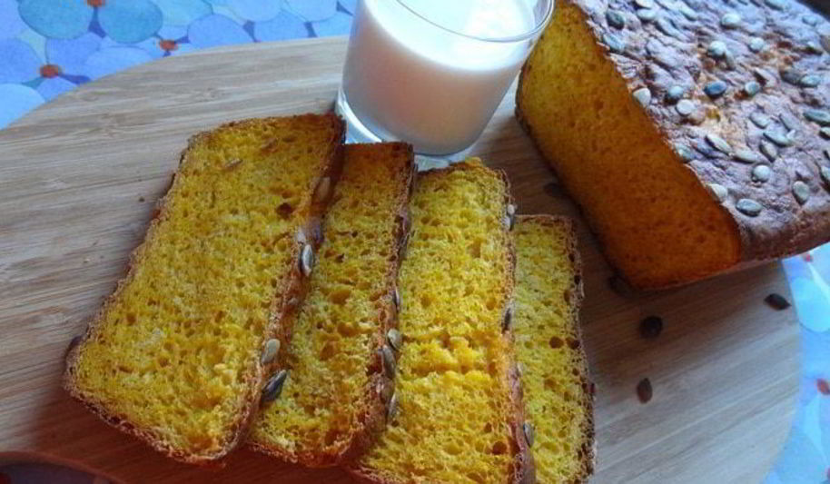 Рецепт тыквенно-медового хлеб