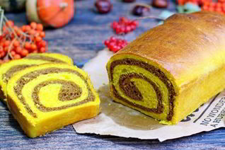 Тыквенно-шоколадный хлеб