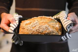 Вегетарианский хлеб овсяный