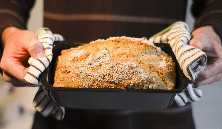 Рецепт вегетарианского хлеба овсяного