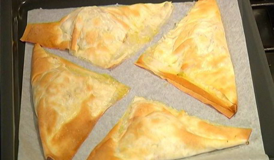 Рецепт хрустящих конвертиков с раковыми шейками