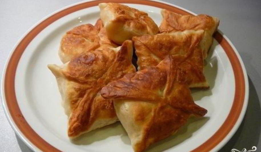 Рецепт конвертиков с сыром