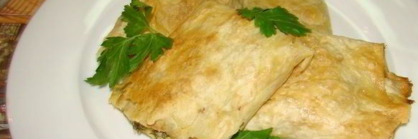 Армянский лаваш с сыром в духовке