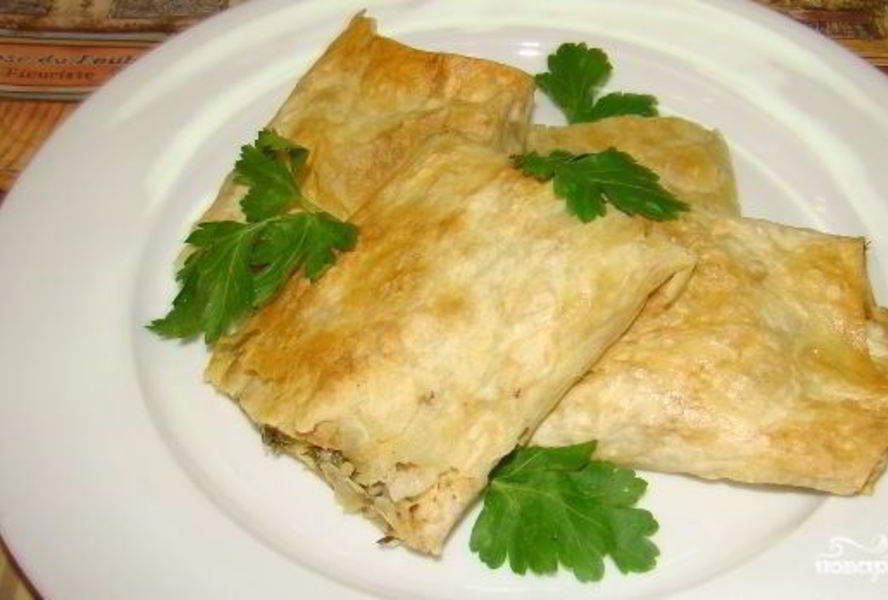 Армянский лаваш с сыром в духовке