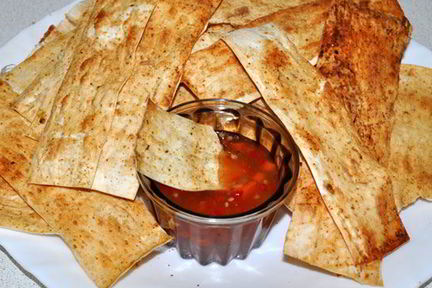 Чипсы из лаваша — легко и быстро