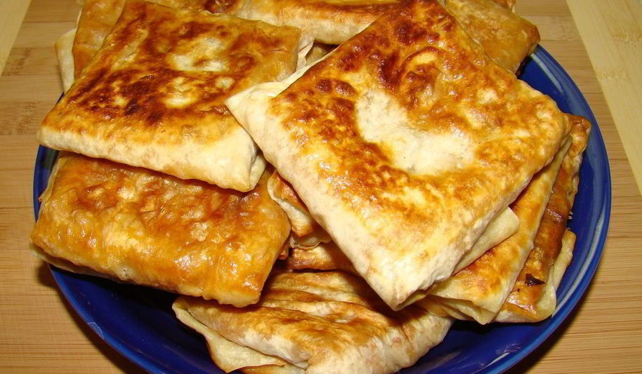 Рецепт горячей закуски из лаваша