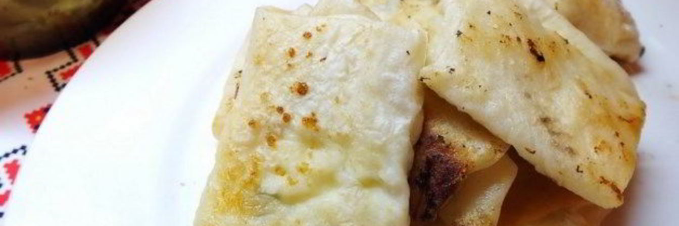 Конвертики с творогом из лаваша