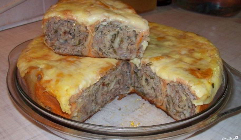 Рецепт лаваша с фаршем в мультиварке