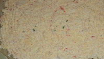 лаваш с крабовыми палочками и чесноком