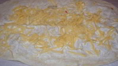 лаваш с крабовыми палочками и огурцом