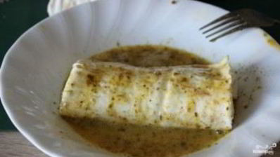 лаваш с луком и яйцом