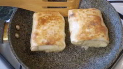 лаваш с пюре