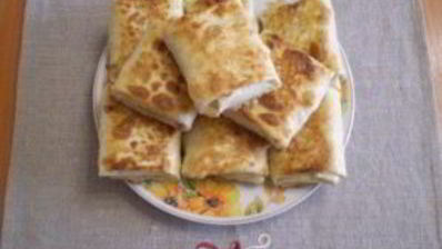 лаваш с пюре