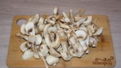 лаваш с шампиньонами