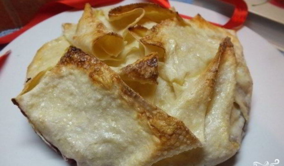 Рецепт лаваша с вишней