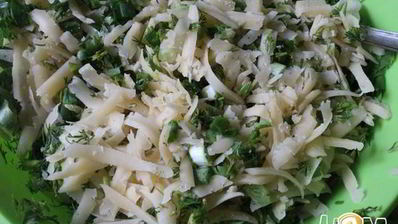 рулеты из лаваша с сыром и зеленью