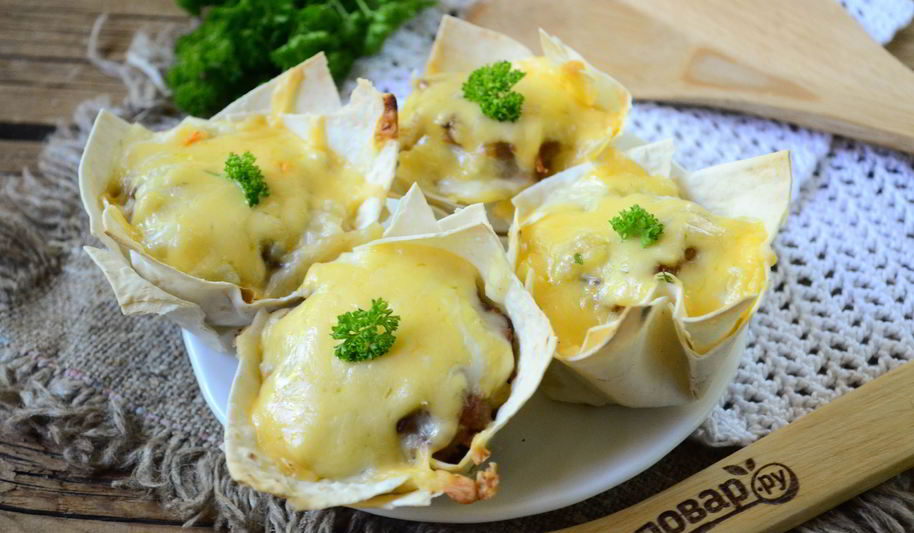 Рецепт тефтелей в лаваше